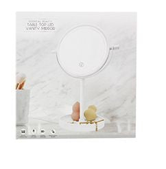 LED Tabletop Vanity Mirror