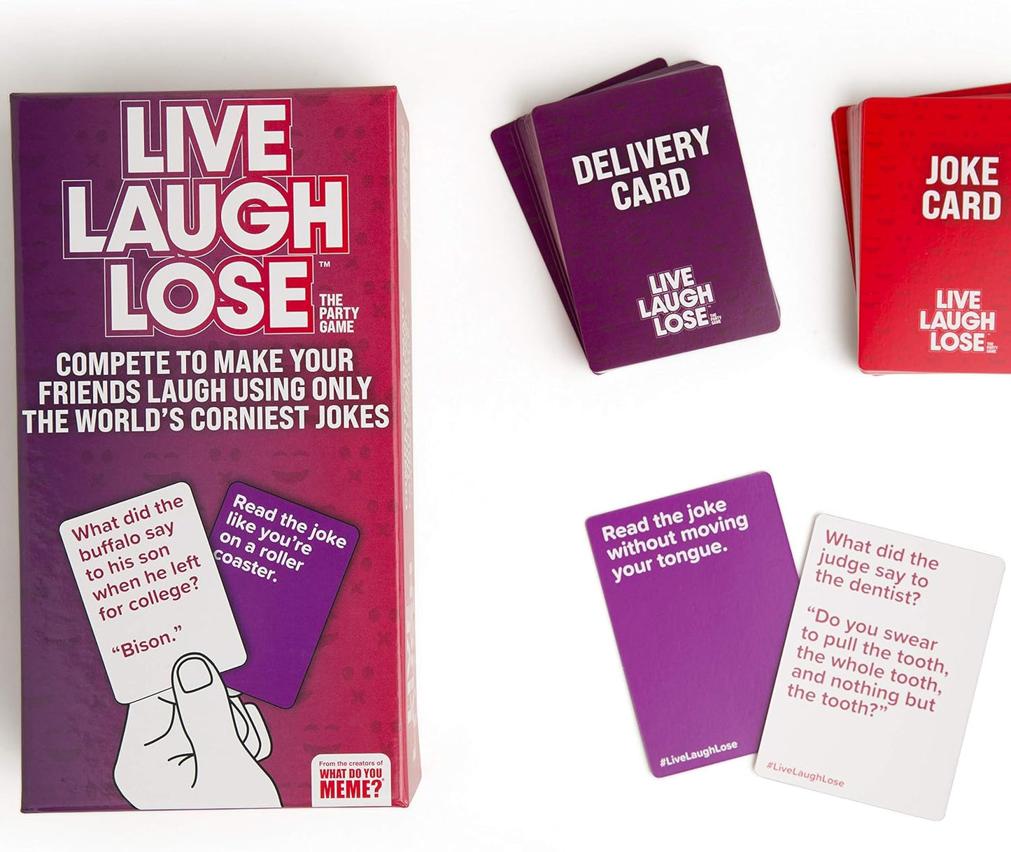 Live Laugh Lose Card Game