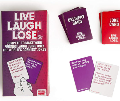 Live Laugh Lose Card Game