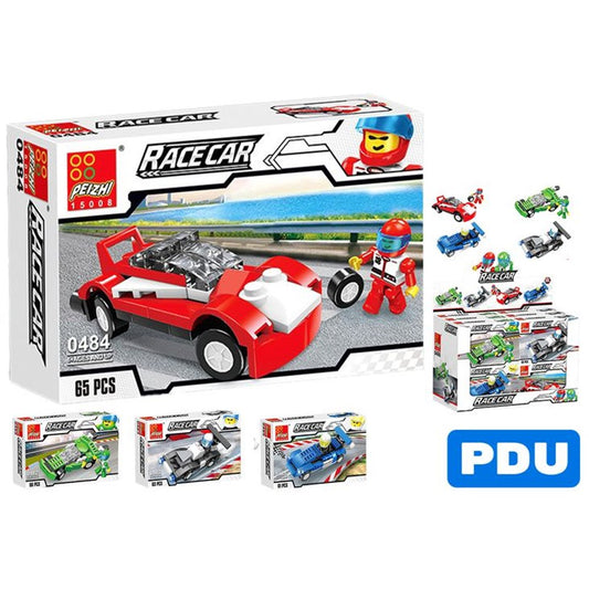 Mini Race Car Building Blocks