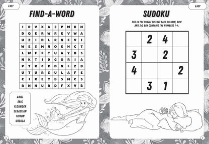 The Little Mermaid: Mega Puzzle Fun – interior page 3