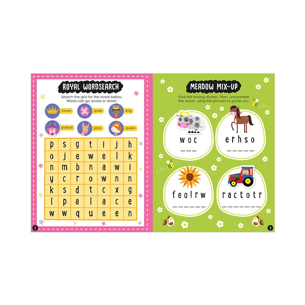 Playtime Learning Word Games – interior sample page 1