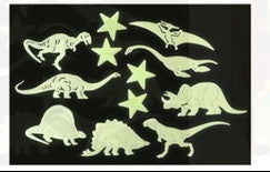 Glow Show: Glow in the Dark Dinosaur Stickers