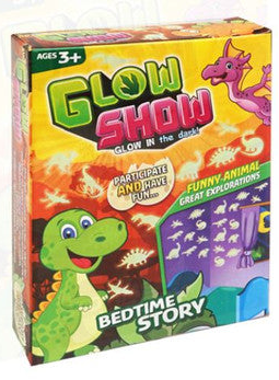 Glow Show – glow in the dark dinosaur stickers for children