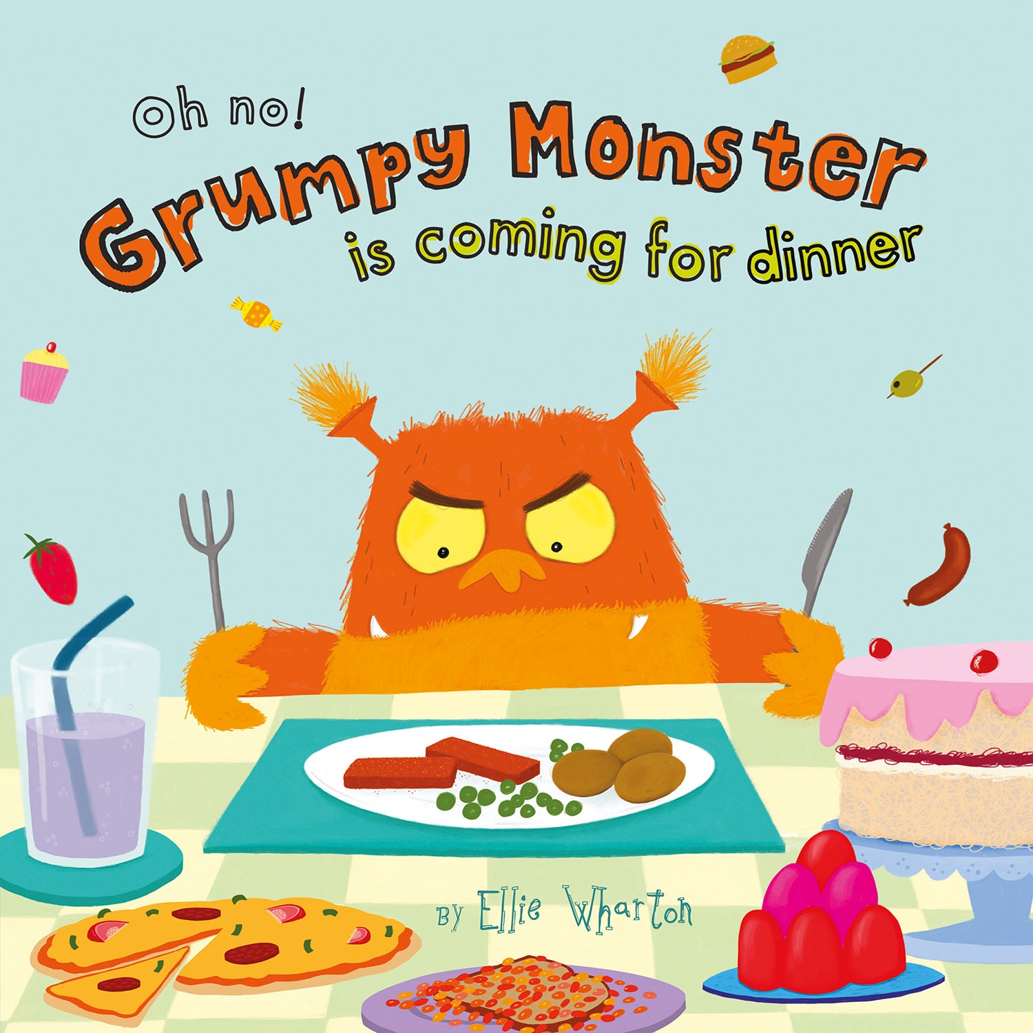 Grumpy Monster is Coming for Dinner picture book – Tiny Whale book pack ages 4–6