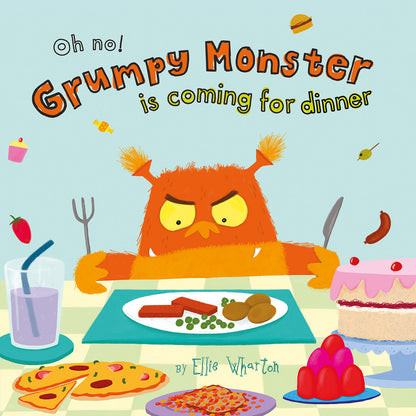 Grumpy Monster is Coming for Dinner picture book – Tiny Whale book pack ages 4–6