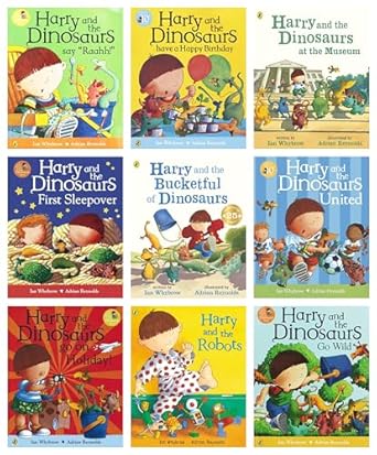 Harry and the Dinosaurs Mega Collection – 9 book pack for children ages 4–8