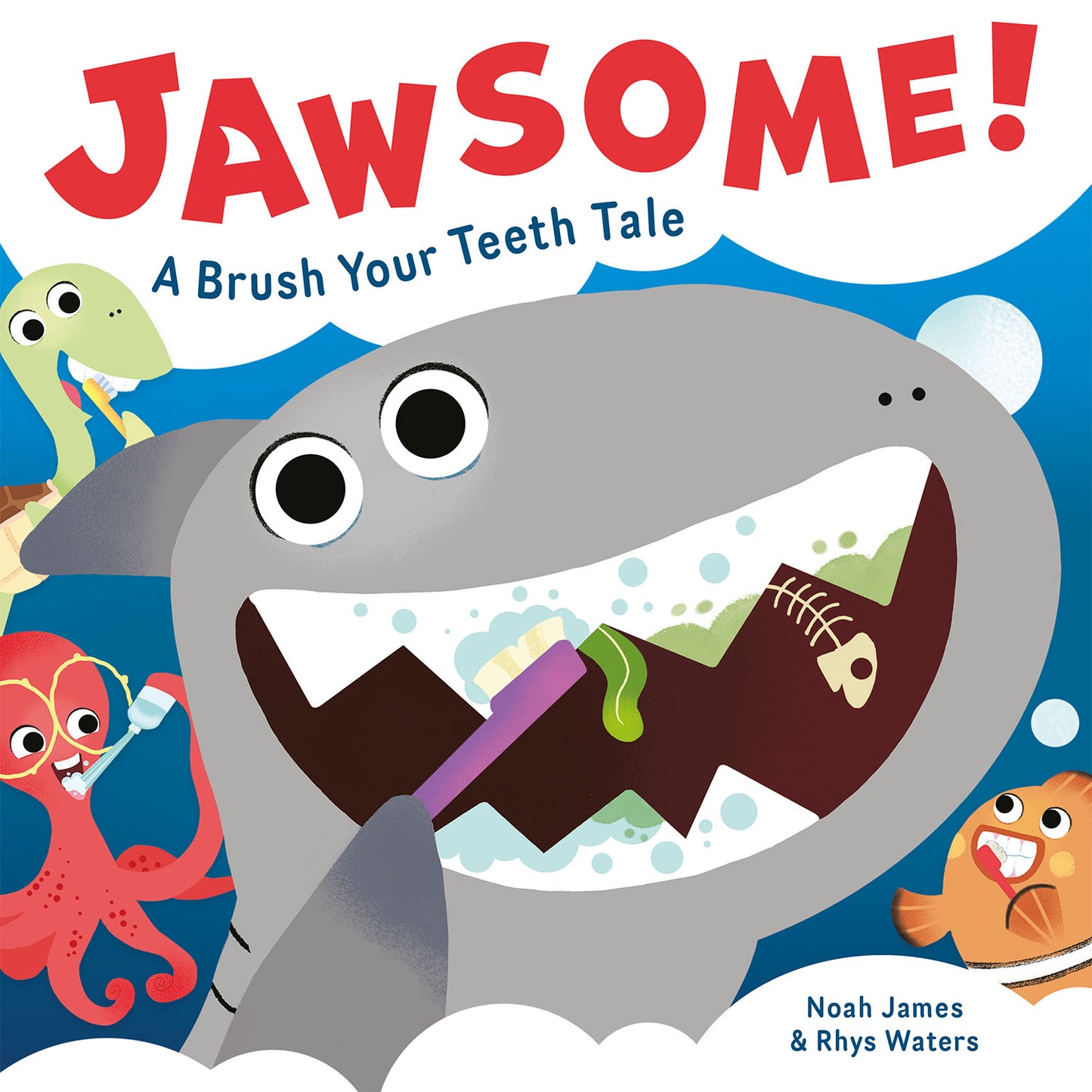 Jawsome picture book – included in Tiny Whale book pack for ages 4–6