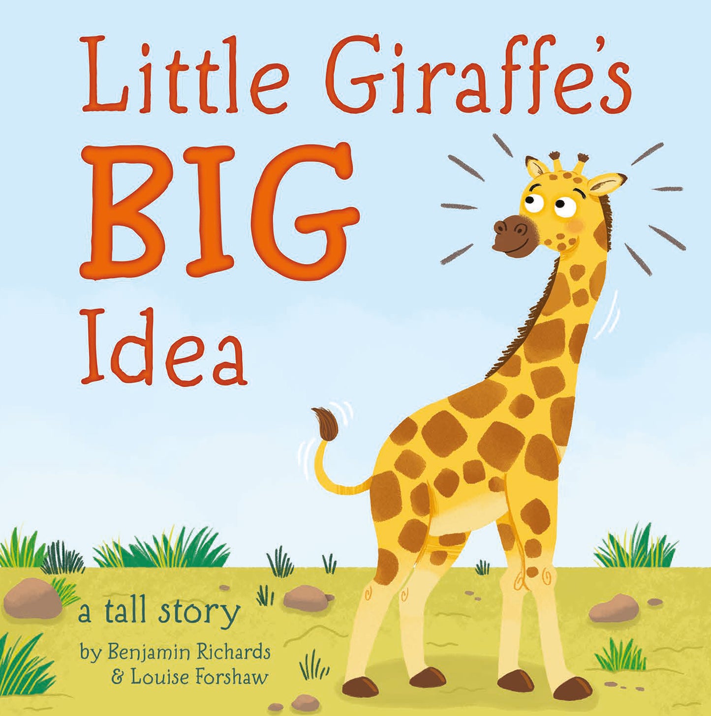 Little Giraffe's Big Idea picture book – Big Red Tractor book pack ages 2–3