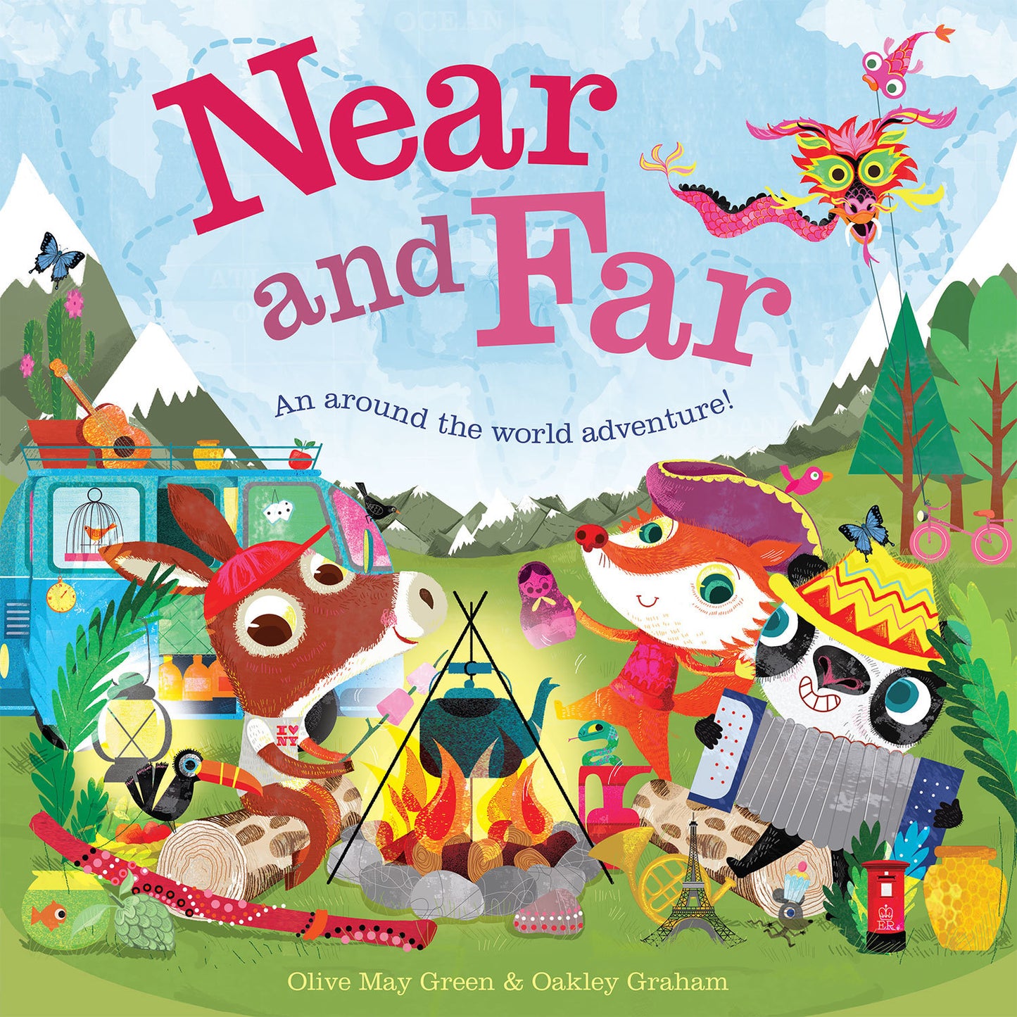 Near and Far picture book – included in Tiny Whale book pack for ages 4–6