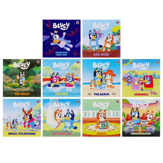 Bluey Let's Do This Box of Books - 10 Book Collection