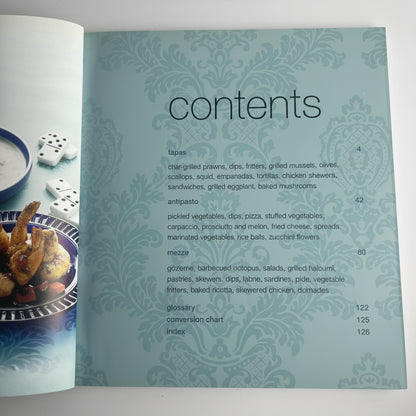 Tapas – interior recipe page 1