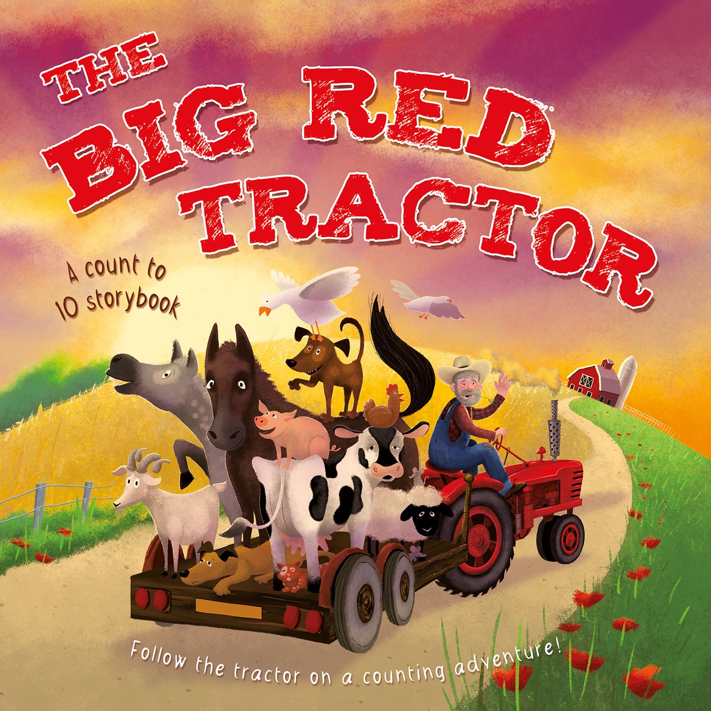 The Big Red Tractor picture book – included in Big Red Tractor pack ages 2–3