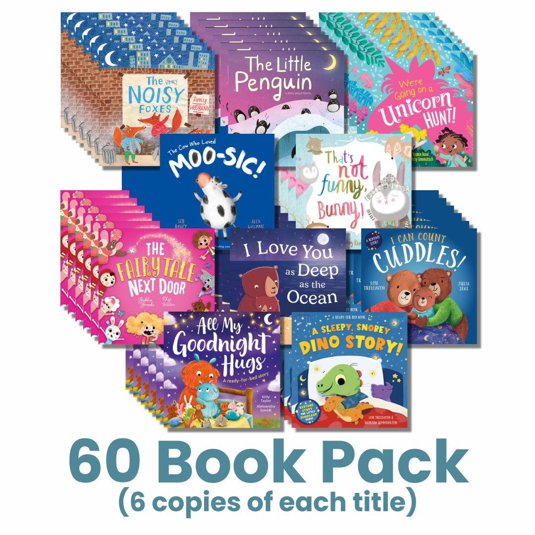 The Noisy Foxes 60 Book Pack for early learning centres ages 2–3
