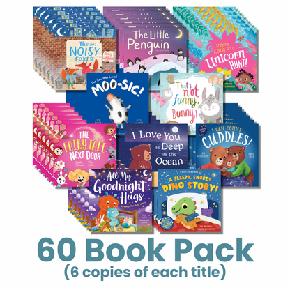 The Noisy Foxes 60 Book Pack for early learning centres ages 2–3