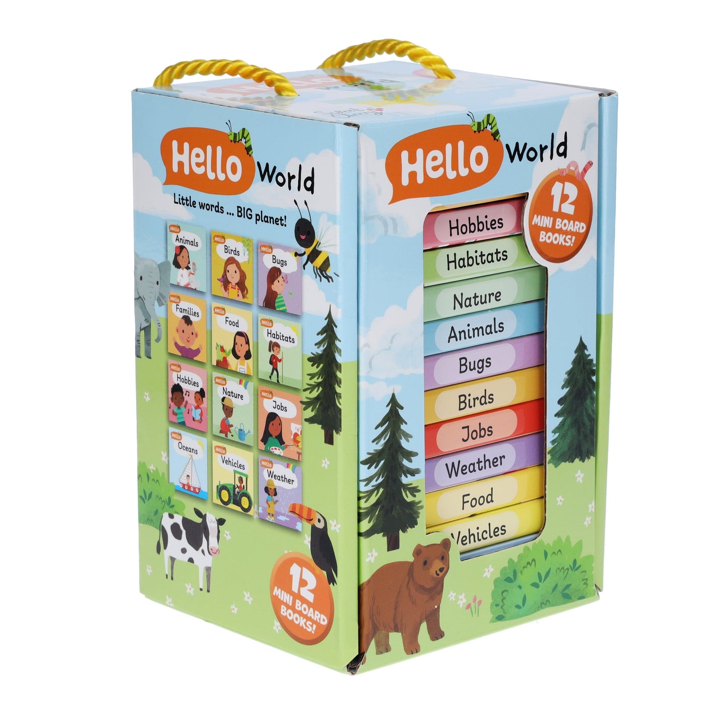 Hello World! – 12 board book set for early learning centres ages 0–2