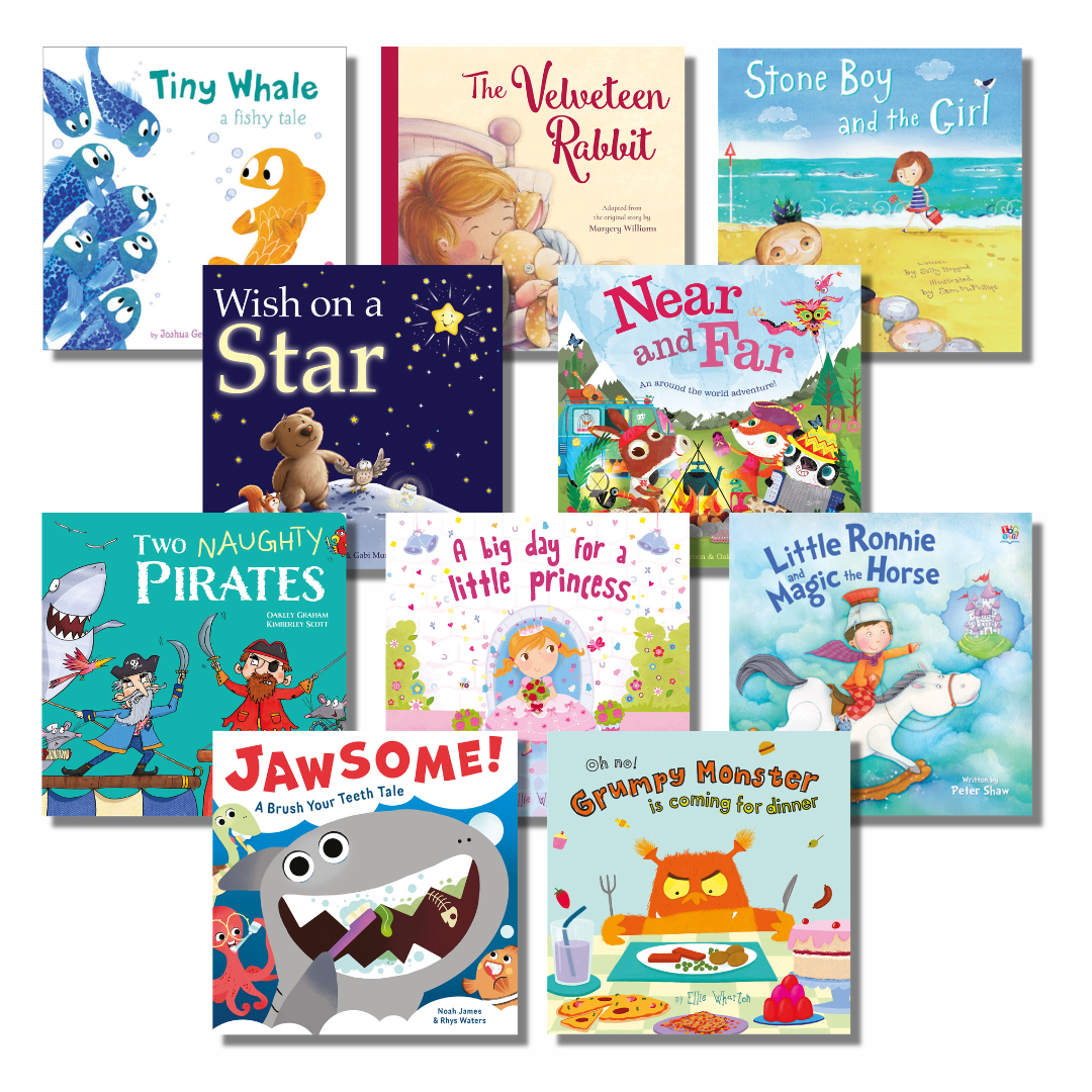 Tiny Whale 10 Book Pack for early learning centres ages 4–6