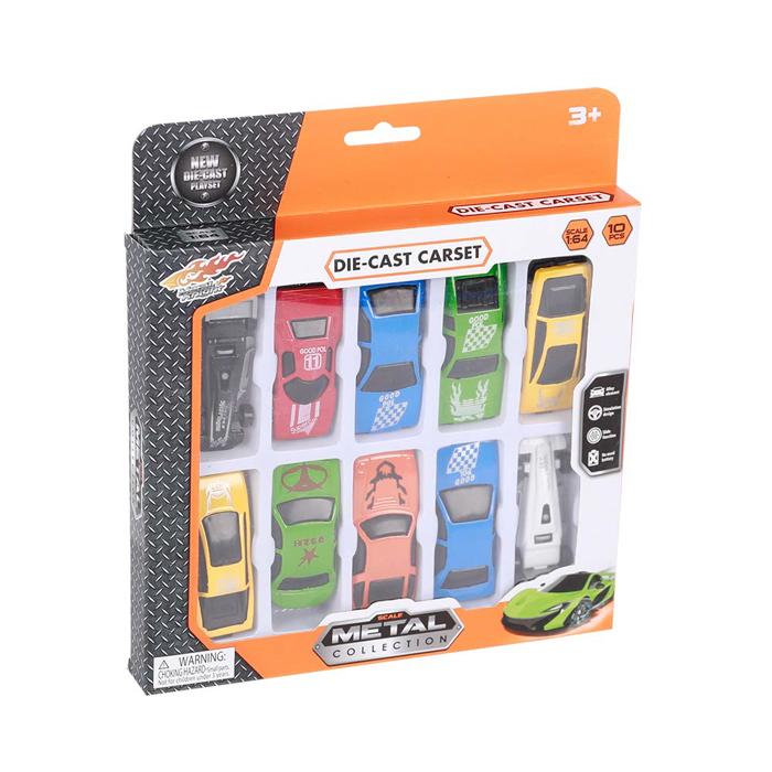 Metal Car Collection Set 10