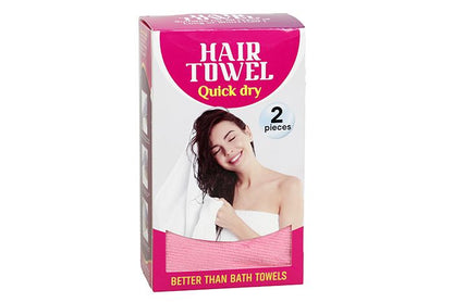 Hair Towels - Pink